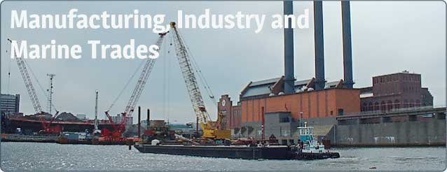 Manufacturing, Industry and Marine Trades